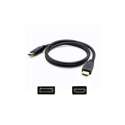 Add-On 3.0ft Dp To Hdmi M/m Active Adapter (DISPORT2HDMIMM3F)