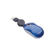 Verbatim Americas Optical Mouse, Commuter Series Blue (98616)