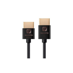 Monoprice Slim 18gbps Active Hdmi Cable, 6ft Black (13590)