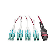Tripp Lite 3m Mtp Mpo 8xlc Om4 Fanout Patch Cable (N84503M8LMG)