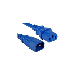 Enet Solutions C13 To C14 3ft Blue Pwr Extension Cord (C13C14BL3FENC)
