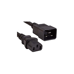 Enet Solutions C13 To C20 6ft Black Power Cord (C13C206FENC)