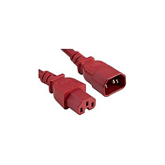 Enet Solutions C14 To C15 6ft Red Pwr Extension Cord (C14C15RD6FENC)
