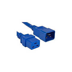 Enet Solutions C19 To C20 6ft Blue Power Cord (C19C20BL6FENC)