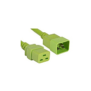 Enet Solutions C19 To C20 10ft Green Power Cord (C19C20GN10FENC)