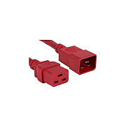 Enet Solutions C19 To C20 3ft Red Power Cord (C19C20RD3FENC)