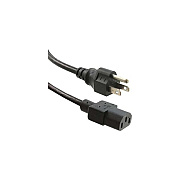 Enet Solutions 5-15p To C13 6ft Black Power Cord (N515C136FENC)