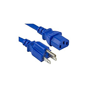 Enet Solutions 5-15p To C13 2ft Blue Power Cord (N515C13BL2FENC)