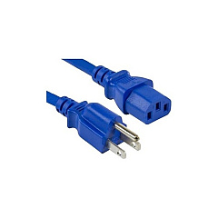 Enet Solutions 5-15p To C13 3ft Blue Power Cord (N515C13BL3FENC)