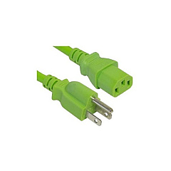 Enet Solutions 5-15p To C13 3ft Green Power Cord (N515C13GN3FENC)