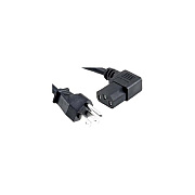 Enet Solutions 5-15p - C13 6ft Right-angle Pwr Cord (N515C13RA6FENC)
