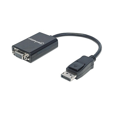 Manhattan - Strategic Dp-m To Vga/f Adapter, (6 In.) (151962)