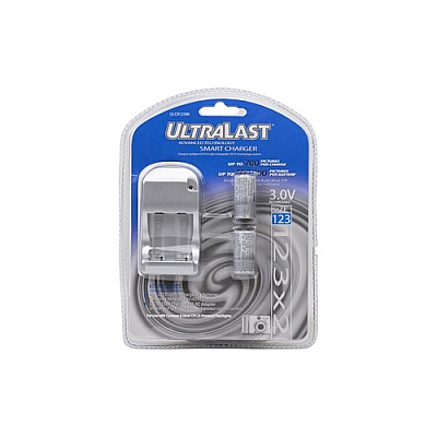 Dantona Industries Cr123 Rechargeable 2 Cells And Charger (ULCR123RK)