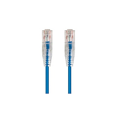 Monoprice Slimrun Cat6 Utp Cable-6-inch Blue (13509)