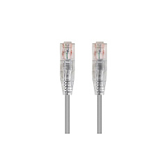Monoprice Slimrun Cat6 Utp Cable-6-inch Gray (13510)
