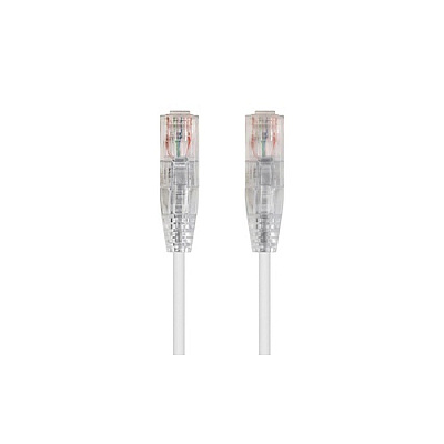 Monoprice Slimrun Cat6 Utp Cable-1ft White (13520)