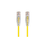 Monoprice Slimrun Cat6 Utp Cable-1ft Yellow (13521)
