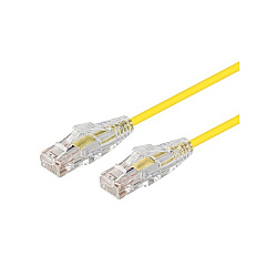 Monoprice Slimrun Cat6 Utp Cable-2ft Yellow (13526)