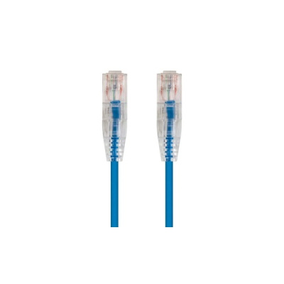 Monoprice Slimrun Cat6 Utp Cable-14ft Blue (13548)