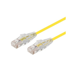 Monoprice Slimrun Cat6 Utp Cable-14ft Yellow (13551)