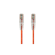 Monoprice Slimrun Cat6 Utp Cable-2ft Orange (14803)