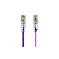 Monoprice Slimrun Cat6 Utp Cable-3ft Purple (14809)