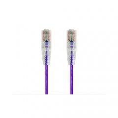 Monoprice Slimrun Cat6 Utp Cable-20ft Purple (14829)