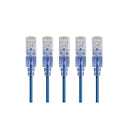 Monoprice Cat6 Utp Network Patch Cable, 7ft Blue (15138)