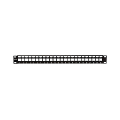 Monoprice Keystone Jack Panel, 24 Ports (7260)