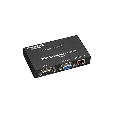 Black Box Vga Transmitter - 4-port, Gsa, Taa (AC555A4R2)
