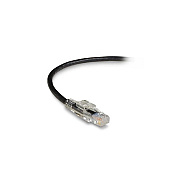 Black Box Cat6 550-mhz Locking Snagless Stranded Ethernet Patch Cable-unshielded (utp), Cm Pvc (rj45 M/m), Black, 30-ft. (9.1-m) (C6PC70BK30)