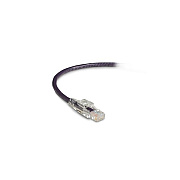 Black Box Cat6 550-mhz Locking Snagless Stranded Ethernet Patch Cable-unshielded(utp), Cm Pvc (rj45 M/m), Purple, 20-ft. (6.0-m) (C6PC70VT20)