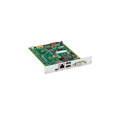 Black Box Modular Kvm Extender Receiver Interface Card - Dvi-d, Usb Hid, Catx, Gsa, Taa (ACX1MRDHIDC)