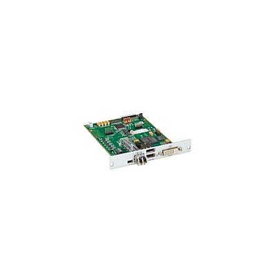 Black Box Modular Kvm Extender Receiver Interface Card - Dvi-d, Usb Hid, Single-mode Fiber, Gsa, Taa (ACX1MRDHIDSM)