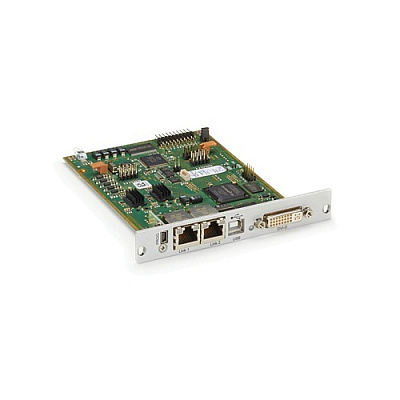 Black Box Modular Kvm Extender Transmitter Interface Card - Dvi-d, Usb Hid, 2x Catx, Gsa, Taa (ACX1MTDHID2C)