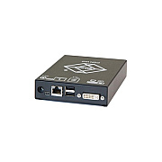 Black Box Compact Kvm Extender Receiver - Dvi-d, (2) Usb Hid, Catx, Gsa, Taa (ACX1R11C)