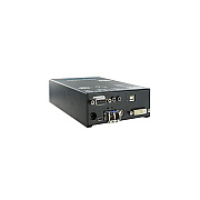 Black Box Compact Kvm Extender Transmitter - Dvi-d, (4) Usb Hid, Audio, Single-mode Fiber, Gsa, Taa (ACX1T12ASM)