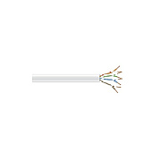 Black Box Cat6 250-mhz Solid Ethernet Bulk Cable - Unshielded (utp), Cmp Plenum, White, 1000-ft. (304.8-m) Pull-box, Gsa, Taa (C6CMPSLDWH)