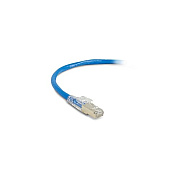 Black Box Cat6 250-mhz Locking Snagless Stranded Ethernet Patch Cable - Shielded (s/ftp), Cm Pvc (rj45 M/m), Blue, 6-ft. (1.8-m) (C6PC70SBL06)