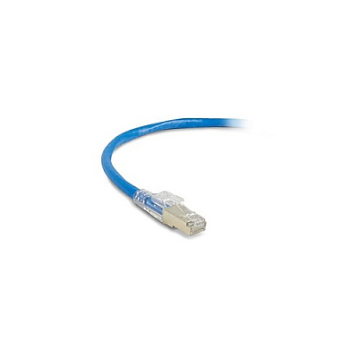 Black Box Cat6 250-mhz Locking Snagless Stranded Ethernet Patch Cable-shielded (s/ftp), Cm Pvc (rj45 M/m), Blue, 10-ft. (3.0-m) (C6PC70SBL10)