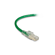 Black Box Cat6 250-mhz Locking Snagless Stranded Ethernet Patch Cable-shielded (s/ftp), Cm Pvc (rj45 M/m), Green, 5-ft. (1.5-m) (C6PC70SGN05)