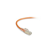 Black Box Cat6 250-mhz Locking Snagless Stranded Ethernet Patch Cable-shielded (s/ftp), Cm Pvc (rj45 M/m), Orange, 2-ft. (0.6-m) (C6PC70SOR02)
