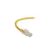 Black Box Cat6 250-mhz Locking Snagless Stranded Ethernet Patch Cable-shielded(s/ftp), Cm Pvc (rj45 M/m), Yellow, 20-ft. (6.0-m) (C6PC70SYL20)