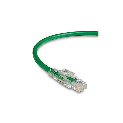 Black Box Cat6 550-mhz Lockable Snagless Stranded Ethernet Patch Cable,unshielded(utp),cm Pvc(rj45m/m),green,5-ft.(1.5-m),gsa,taa (C6PC80GN05)