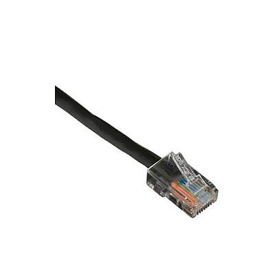 Black Box Cat6 250-mhz Stranded Ethernet Patch Cable - Unshielded (utp), Cm Pvc, No Boot (rj45 M/m), Black, 6-ft. (1.8-m) (CAT6PCB006BK)