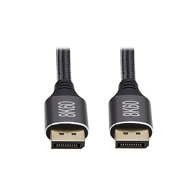 Tripp Lite Displayport Cable 8k 60hz M/m Black 3ft (P5800038K6)