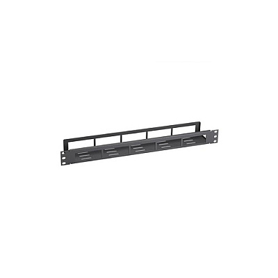 Black Box Horizontal It Rackmount Cable Manager - 1u, 19", Single-sided Steel, Gsa, Taa (CMT1U)
