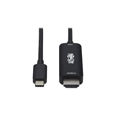 Tripp Lite Usb C Hdmi Adapter Cable 4k 60hz M/m 6ft (U444006HDR2BE)