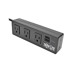 Tripp Lite 3-outlet Mountable Surge 10ft Cord 510j (TLP310USBS)