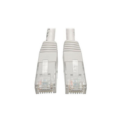 Tripp Lite 10ft Cat6 Molded Patch Cable M/m White (N200010WH)